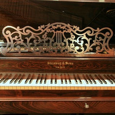 NY Steinway square piano (1858)