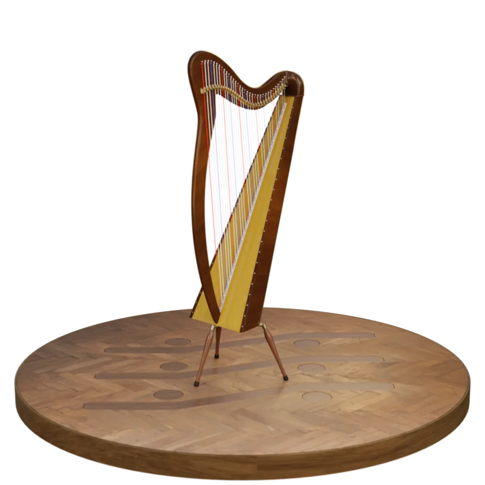 Celtic harp